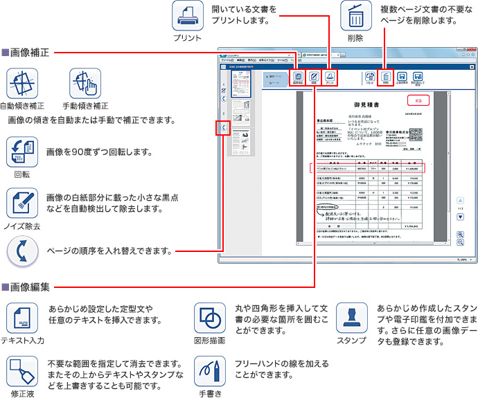 文書を自在に編集