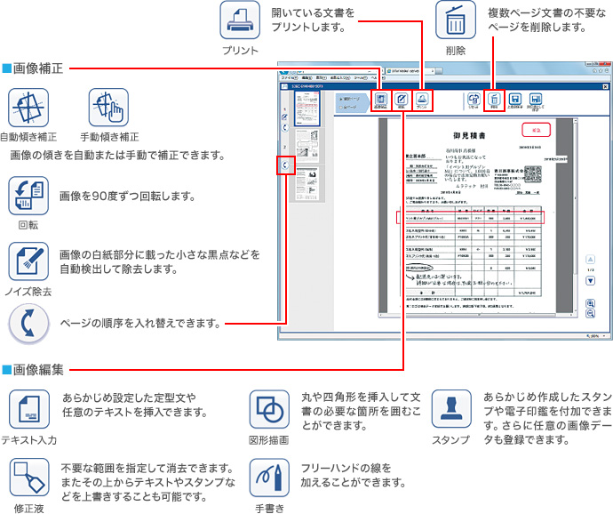 文書を自在に編集