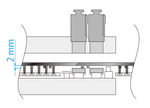 下出しバーリング仕様